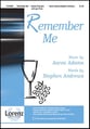 Remember Me Unison/Two-Part choral sheet music cover